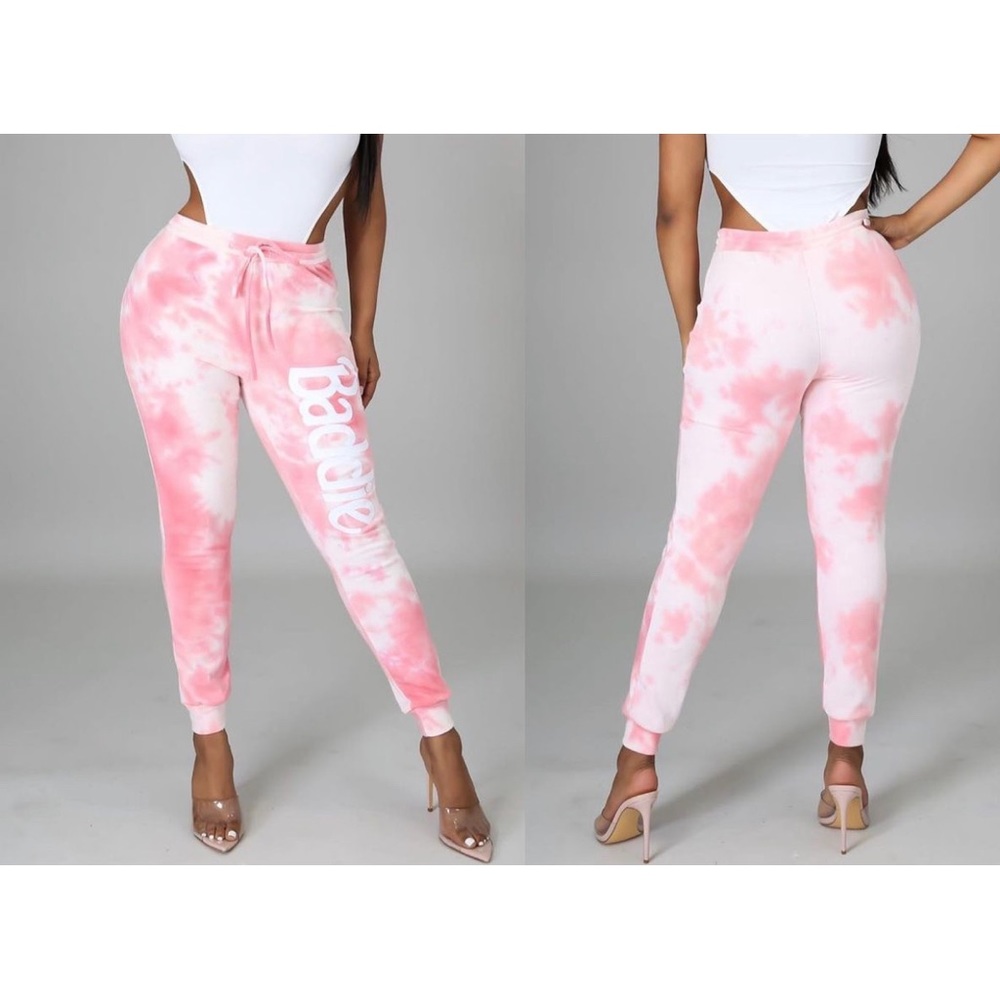 Baddie bodysuit and sweats set